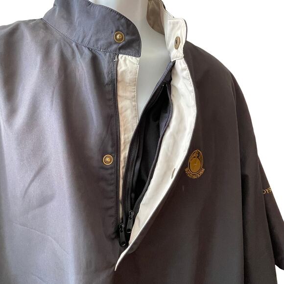 Footjoy Dryjoy Butler National 1/2 Sleeve 1/4 Zip Pullover Top Size XL - Picture 3 of 6